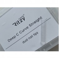 Silicone DEEP - C tips STRAIGHT (120pcs)