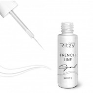 FRENCH LINE GEL WHITE ( with a thin brush)