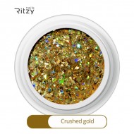 CRUSHED GOLD glitter