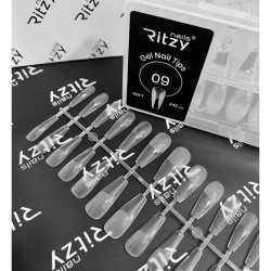 Soft Gel Nail Tips COFFIN 09 (240pcs)